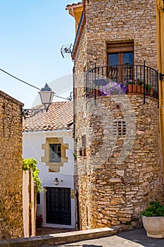 Begur in Costa Brava, Girona, Catalonia Spain.