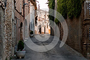 begur, town on the costa brava