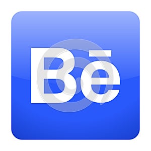 Behance icon vector