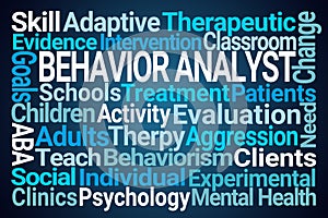 Behavior Analyst Word Cloud