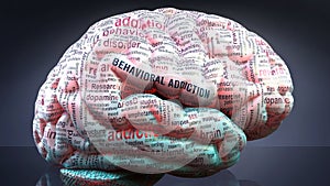 Behavioral addiction and a human brain