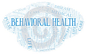 Behavioral Health word cloud