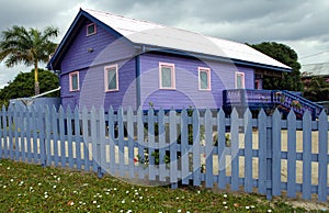 Behind the fence - Belize