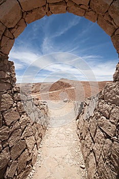 Behind the gate - Pukara de Quitor photo