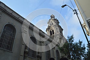 Behind the Parroquia La Virgen Milagrosa, Lima, Peru photo