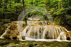 Bei-Eye Waterfall in Cheile Nerei-Beusnita National Park