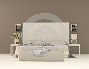 Beige bedroom