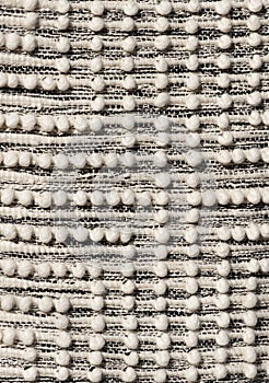 Beige and black hand woven textile background