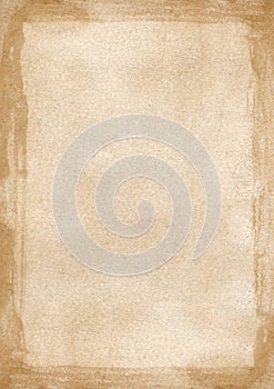 Beige brown grunge retro border textured background powerpoint w