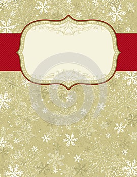 Beige christmas background,