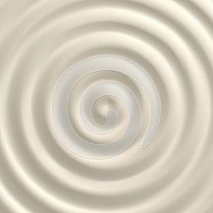 Beige circle wave surface background