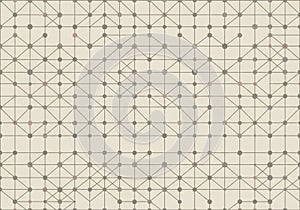 A beige-colored geometric pattern featuring a