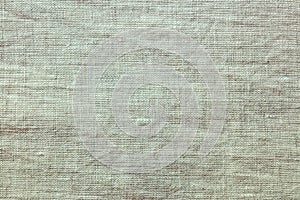 Beige crumpled flax fabric texture. highly detailed pattern.