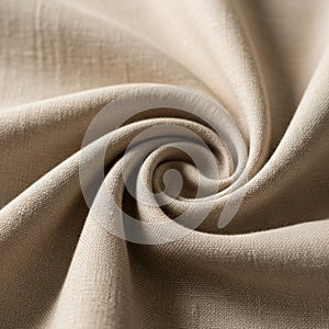 Beige fabric with a textured surface