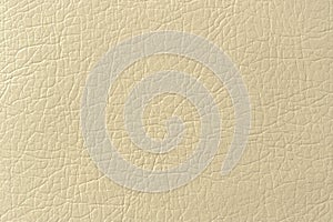 Beige Faux Leather Background Texture photo