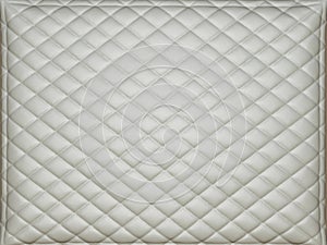 Beige leather background with rhombus bumps