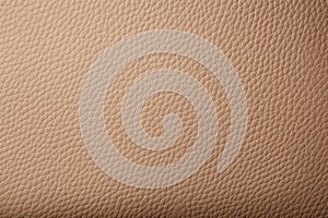 Beige Leather Background Texture. Generative AI