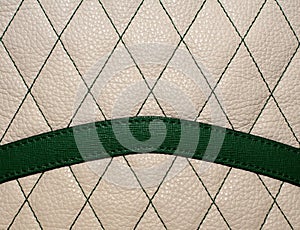 Beige leather texture