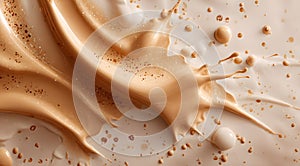 Coffee Cream Splash