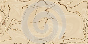 Beige liquid marble canvas abstract painting background