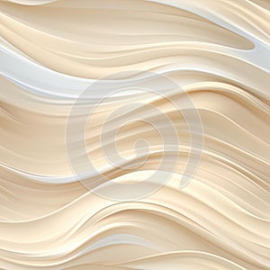 Beige liquid waves with smooth and curved lines (tiled)