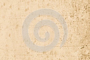 Beige old and scratched paper