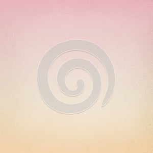 Beige peach and pink background with faint grunge texture and dark color borders with light center and soft blur