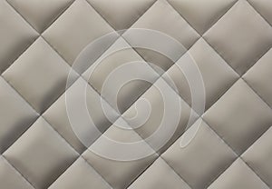 Beige quilted fabric background