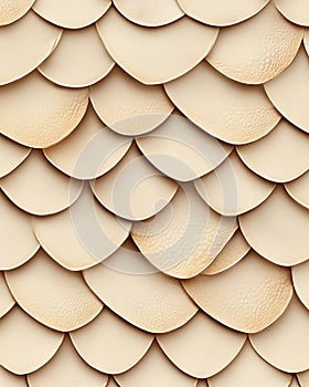 Beige Scale-like Pattern Texture