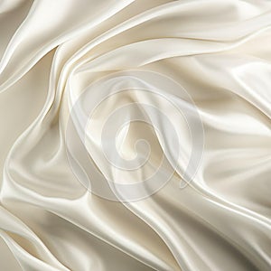 Beige Silk Textile Background