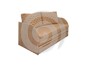 Beige sofa