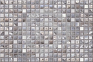 Beige wall mosaic tiles Design, beautiful mosaic decor, high resolution mosaic