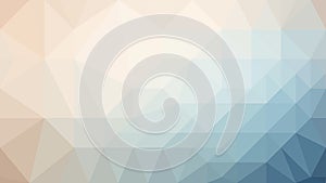 Beige, white and blue vector Low poly abstract colorful background