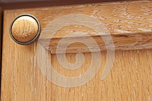 Wooden cupboard knob