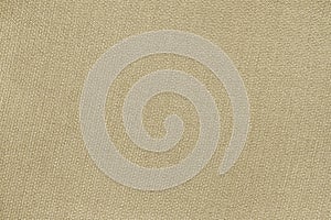 Beige woolen plane fabric with without waves