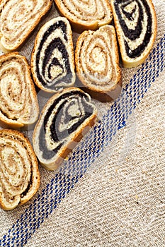 Beigli - hungarian poppy seed and walnut rolls