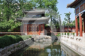 Beihai imperial garden in Beijing