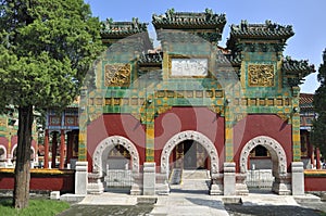 The Beihai Park , Beijing