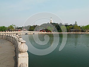 Beihai Park, Beijing, China Winter Palace