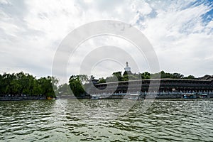 Beihei Park in Summer in Beijing, China