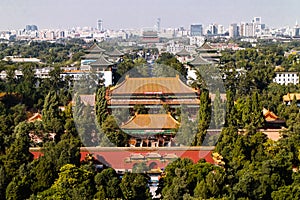 Beijin`s Forbidden City Scenery photo
