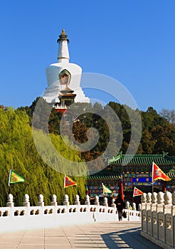 Beijing beihai park of china