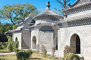 Tianyi Tomb(Eunuch Tomb). a famous historic site in Beijing, China.