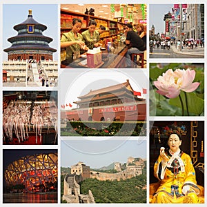 Beijing collage