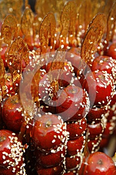 Beijing famous snack of Sugar-coated haws