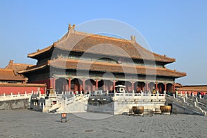 Beijing Forbidden City palace