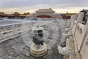 Beijing Forbidden City sunset