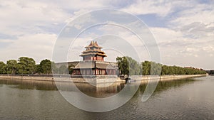 Beijing Forbidden City turret