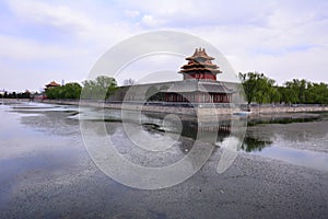 Beijing the Imperial Palace watchtower