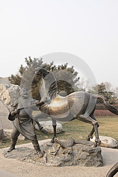 Beijing lugouqiao sculpture